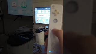 pressing the home in the wii remote