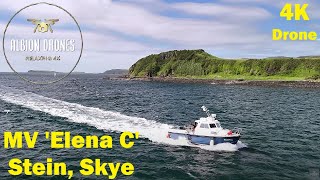 MV 'Elena C', Loch Bay, Stein, Skye - DJI AIR3 4K - June 2024