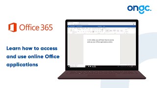 Access online versions of Office