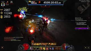 Day 878: (Worlds First) Diablo 3 100% Solo Non Seasonal Speedrun w/RoS & Necro (ENVTuber)