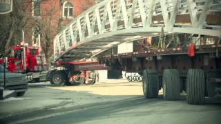 MAADI Group: New Aluminum Snowmobile Bridge Spans Coaticook River