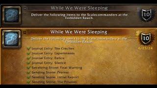 How To Do The While We Were Sleeping Achievement!