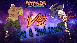 Ninja classic - Top kage #raikage 1st & 2nd team