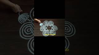 5x3 dots kolam #shortsvideo #ramyaseasyrangolis