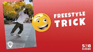 😎 Freestyle Trick | Skateboard | Tricks | Skate 🔥 ADVENTURES FEVER #shorts @adventures fever