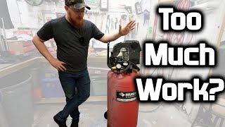 Fixing CHEAP air compressor