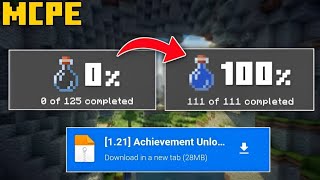 Achievements Map For Mcpe 1.21 | Unlock All Achievements | MediaFire Download