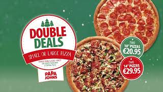 Double Deals 🎅🍕