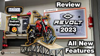 REVOLT 2023 Review | All New Features |Made In India Display😍| Rahul Jangid #review #electric #video