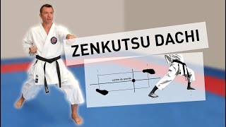 ZENKUTSU DACHI -- KARATE -- MICRO-FORMAT #3