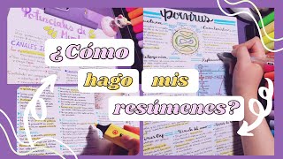 CÓMO HACER RESÚMENES EN MEDICINA PASO A PASO/ TIPS