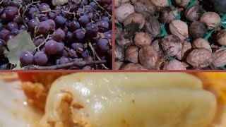 Нафаршировала перцы.Собрали урожай 🍇🍇 и грецких орехов. Усталость, надо отдохнуть.