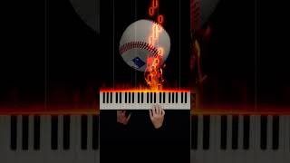 MLB (Baseball) Charge Stadium Organ Theme on Piano