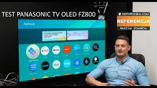 Referencyjny OLED TV Panasonic FZ800 TEST