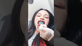 GF MAKE A DESIGN TOOTH #viralvideo #tiktok #cute #viral #greenscreen #blackpink