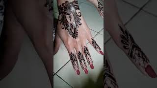 henna marun pengantin#hennaart