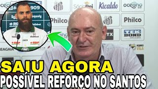 SAIU A BOMBA! CONTRATAÇÃO INESPERADA! TORCIDA VAI A LOUCURA! NOTÍCIAS DO SANTOS