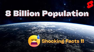 World Population hits 8 Billion | Shocking Fact😰 #shorts