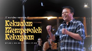 Sunday Service 5.00 p.m | Sept 8, 2024 | Ps. Agung Takariana | Kekuatan Memperoleh Kekayaan Part. 1