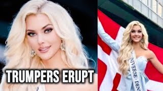 MAGA Supporters LOSE IT Over Miss Universe Winner With Insane Trump Stunt