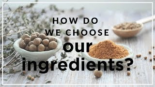 How Do We Choose Our Ingredients? - Compound Solutions