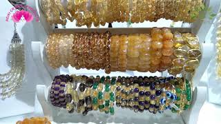 Natural Crystal Stone Citrine Bracelets | Amazing Bracelets Collection | Reiki Crystal Products