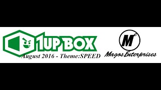 WINGNUTD - AUGUST 2016 1UP BOX UNBOXING - Theme:SPEED