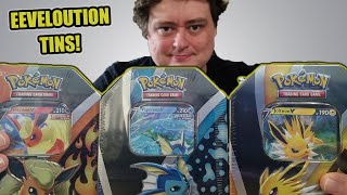 Pokemon Eeveeloution Tins of 2021!