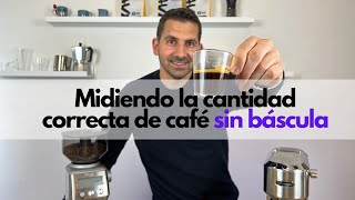 Midiendo la cantidad correcta de café SIN BÁSCULA ☕️