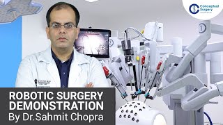 Robotic Surgery Demonstration by Dr.Shamit Chopra