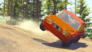 Rally Crashes #4 - BeamNG Drive