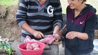 Preparamos un delicioso sancocho de chancho🐷😋