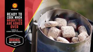 6  Heat Beads   How To Cook A Turkey In A Kettle BBQ   150318