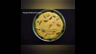 Mango & Kesar PistaShrikhand/ಮಾವಿನ ಶ್ರೀಖಂಡ್/ಕೇಸರ್ ಪಿಸ್ತಾ ಶ್ರೀಖಂಡ್ #shorts #youtubeshorts #shrikhand