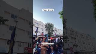 Khairatabad Ganesh 2024 ||Huge crowd |India biggest Ganesh #khairatabadbadaganesh