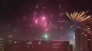 Berlin Skyline Silvester 2022/2023 2. Teil Feuerwerk Fireworks