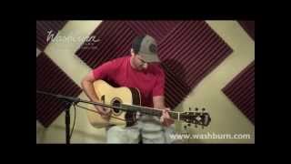 The Washburn WD20SCE Acoustic/Electric Guitar Demo