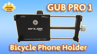 GUB PRO 1 Bicycle Phone Holder Review 📱🚲