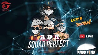 Adr Squad Is Live | Freefire Malayalam Live