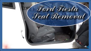 How to remove Ford Fiesta front seat