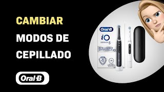 "Cómo cambiar modos de cepillado en el Oral-B iO 5"