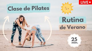 🚀PILATES EXPRESS🚀Rutina para estar EN FORMA ESTE VERANO 2024 🌞 (para todos los niveles)