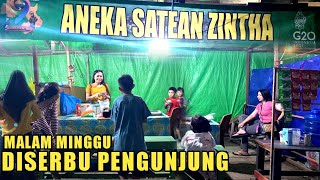 MEMBELUDAK RAME PENGUNJUNG MALAM MINGGU HUT MAHULU KE 9 (PART 4 )Vlog