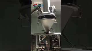 CHLB Automatic vertical Quad seal packing machine with Auger filler for powder coffee product