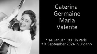 Caterina Valente - La strada del' amore - |..das Erste ist vergangen......