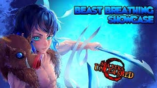 (CODES) BEAST IS UNDERATED | Beast Breathing Showcase | Slayers Unleashed v0.82 (Roblox)