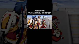 Juana from Kyoukaisen-jou no Horizon #anime #shorts #animeshorts