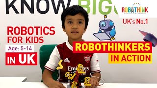 Our Young Brains in Action | Students of Robotics | Robothink UK | STEM, Coding, Robotics for Kids