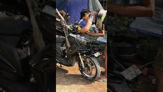 Di treatment dulu #motovlogerindramayu #xeongt125