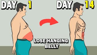 8 Min 8 Exercises to Lose Hanging Belly Fat